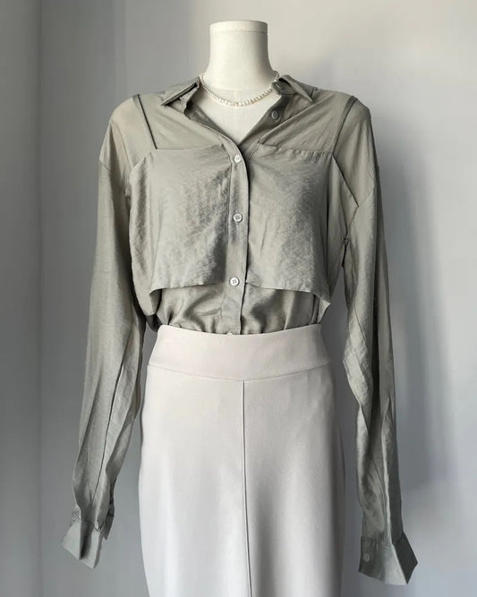 Two-piece Long Sleeve Shirt