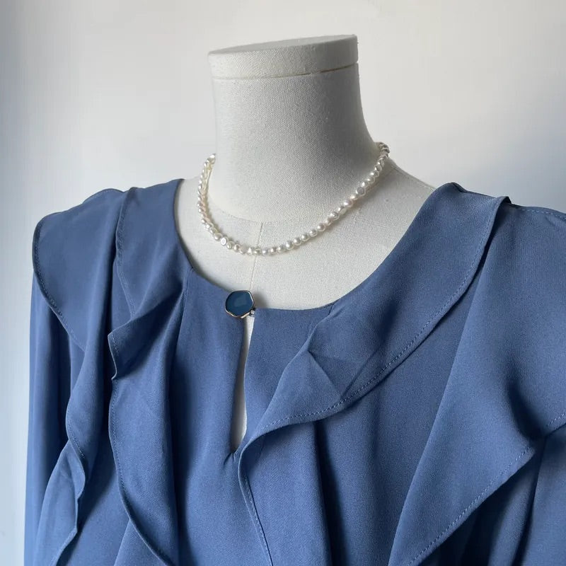 Sweet-me Chiffon 3/4 Sleeve Blouse