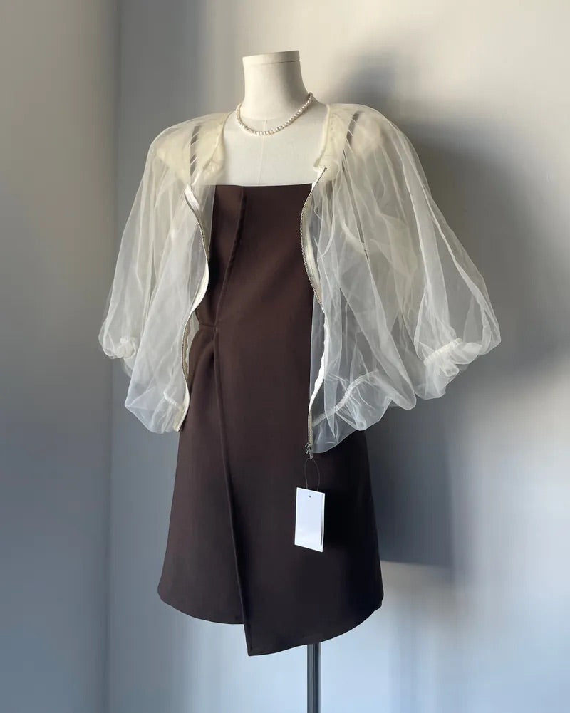 Jacket Tulle Blouson (2colors)