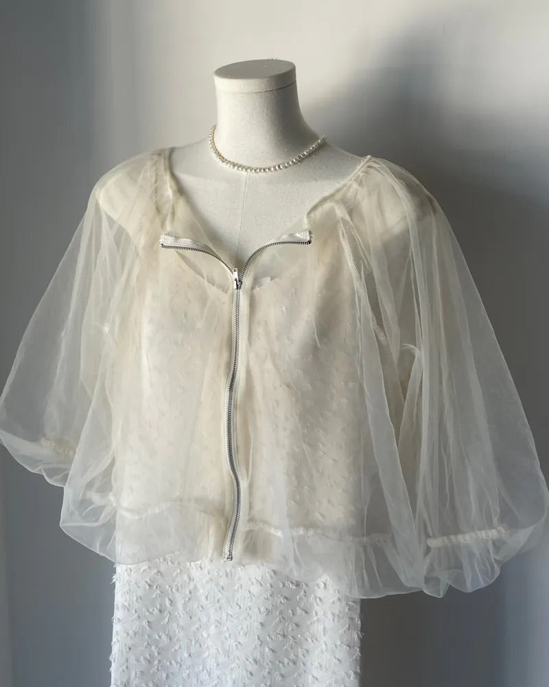 Jacket Tulle Blouson (2colors)