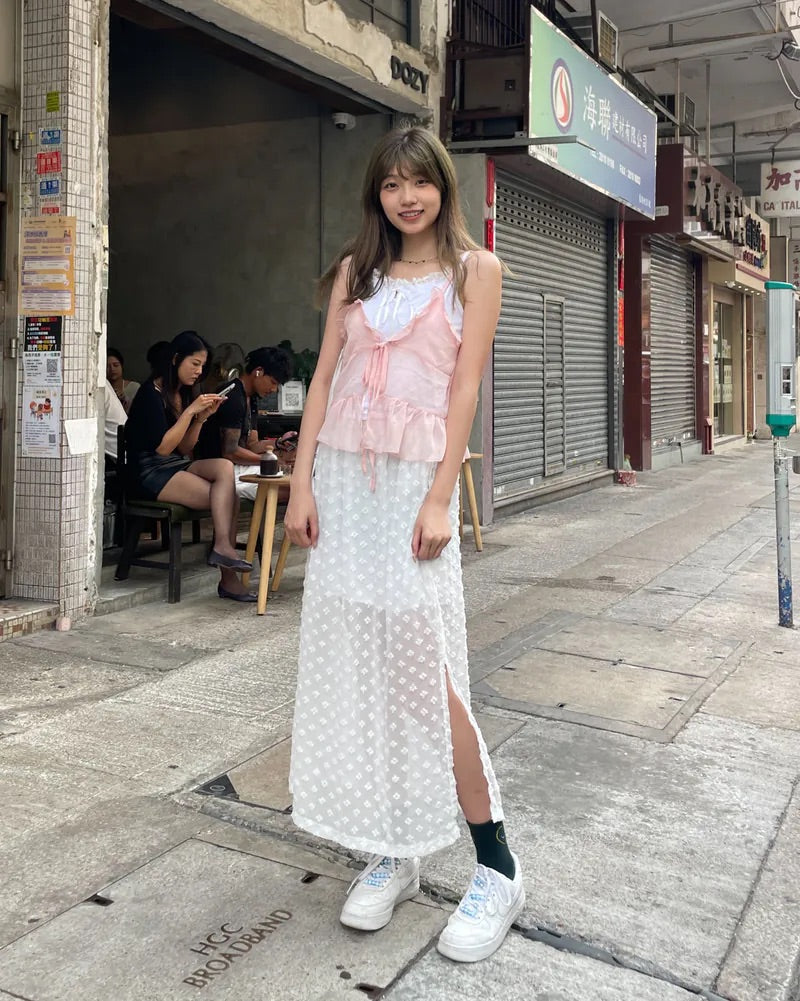 前後可穿綁帶疊穿背心｜兩色