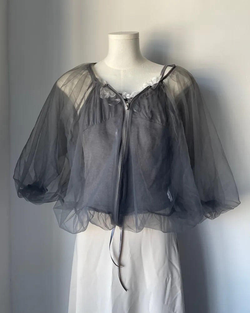Jacket Tulle Blouson (2colors)