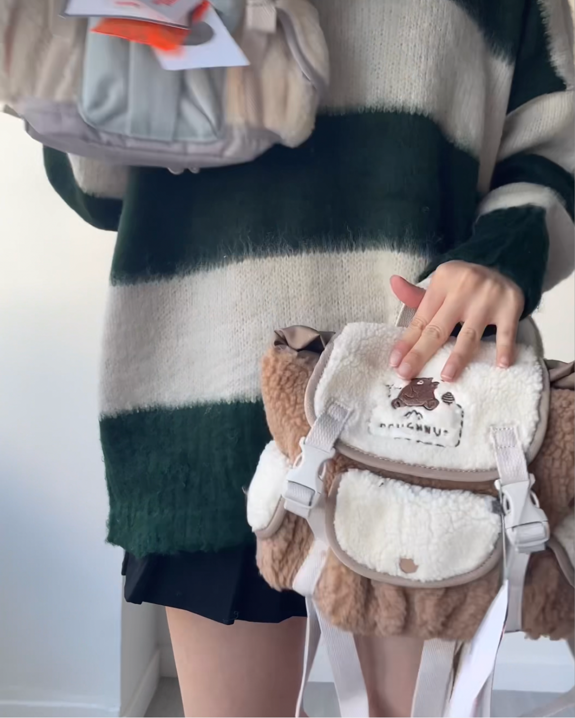 DOUGHNUT Lighthouse Fluffy Series Backpack(貨版)