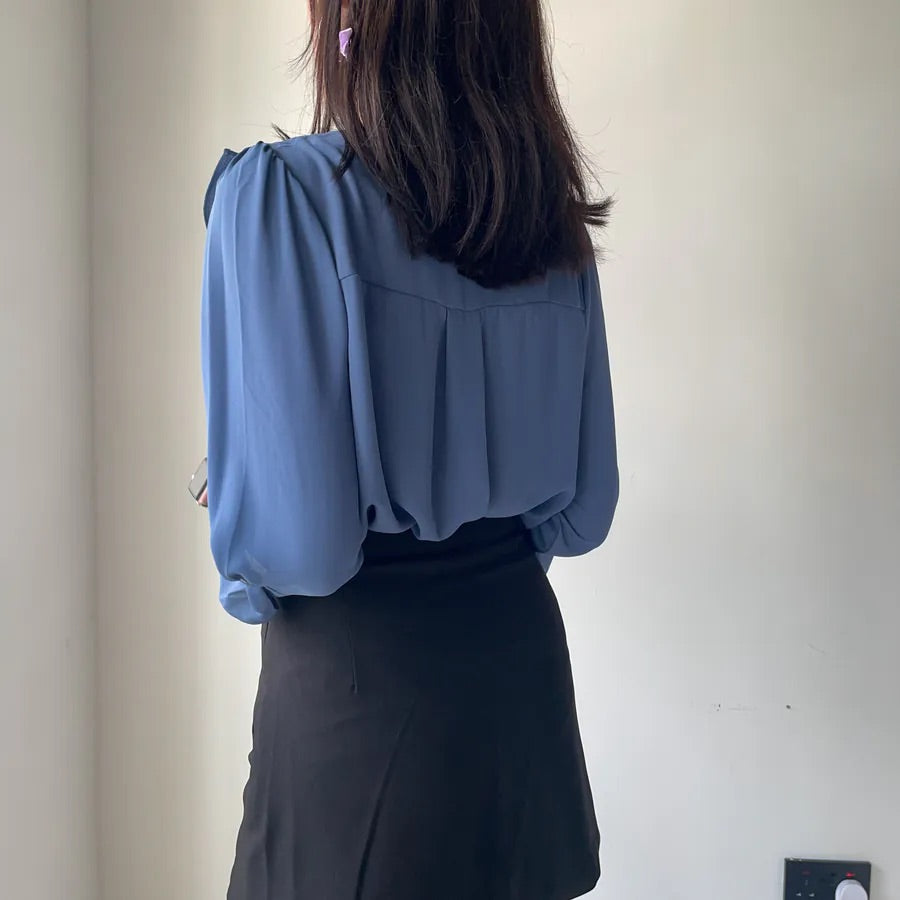 Sweet-me Chiffon 3/4 Sleeve Blouse