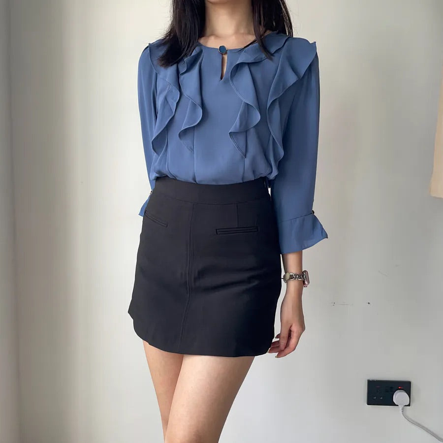 Sweet-me Chiffon 3/4 Sleeve Blouse