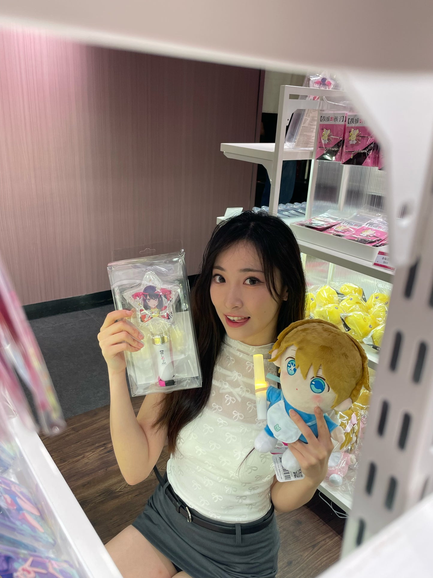 Ribbon透膚半樽領短袖｜兩色