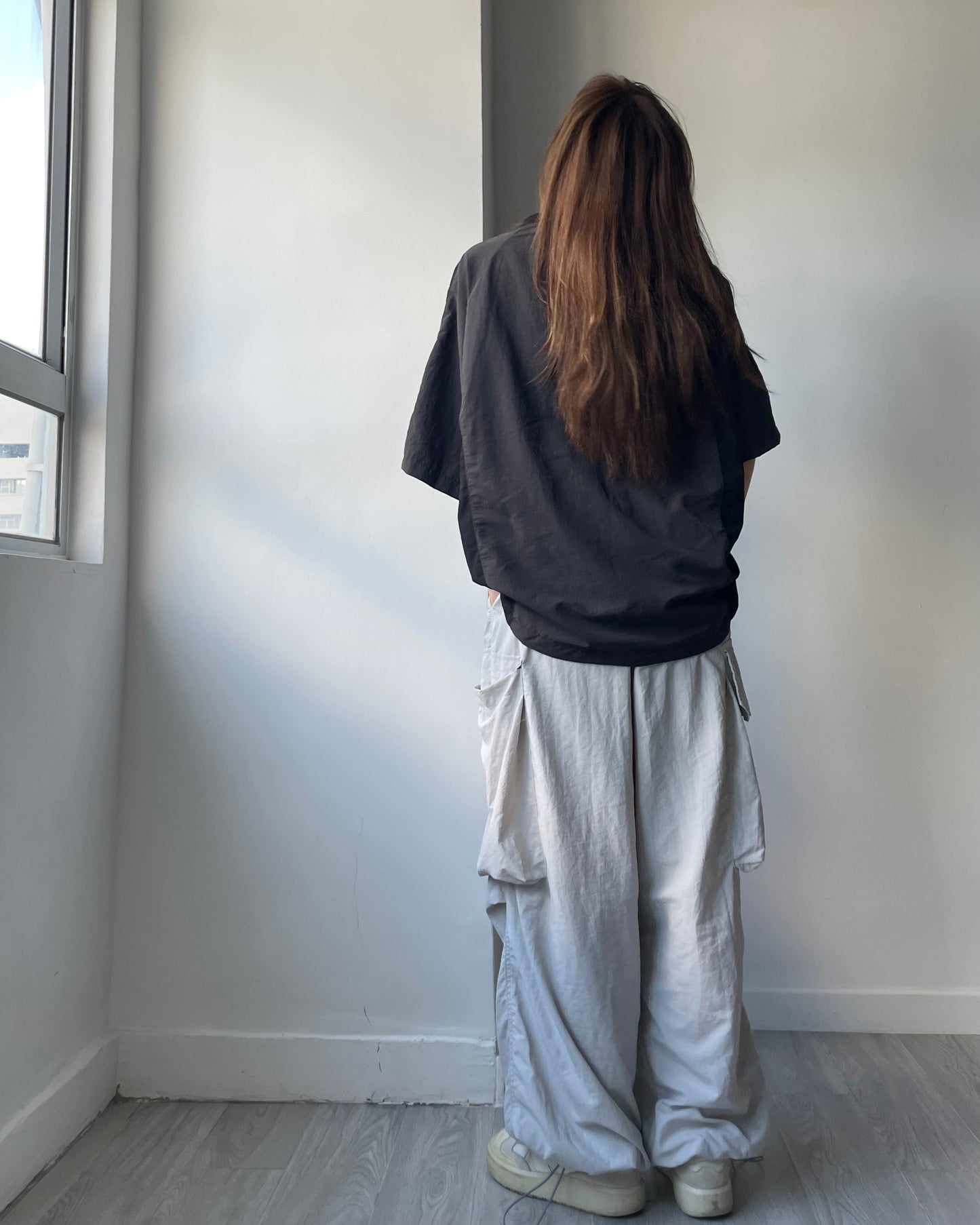 Unisex索索料Oversized短袖｜兩色